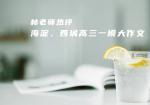 林老师热评海淀、西城高三一模大作文